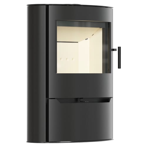 Piec stalowy koza RENVIK Ø150 z domykaniem w standardzie